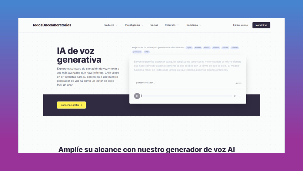 ElevenLabs: Genera Voz Natural a Partir de Texto con IA