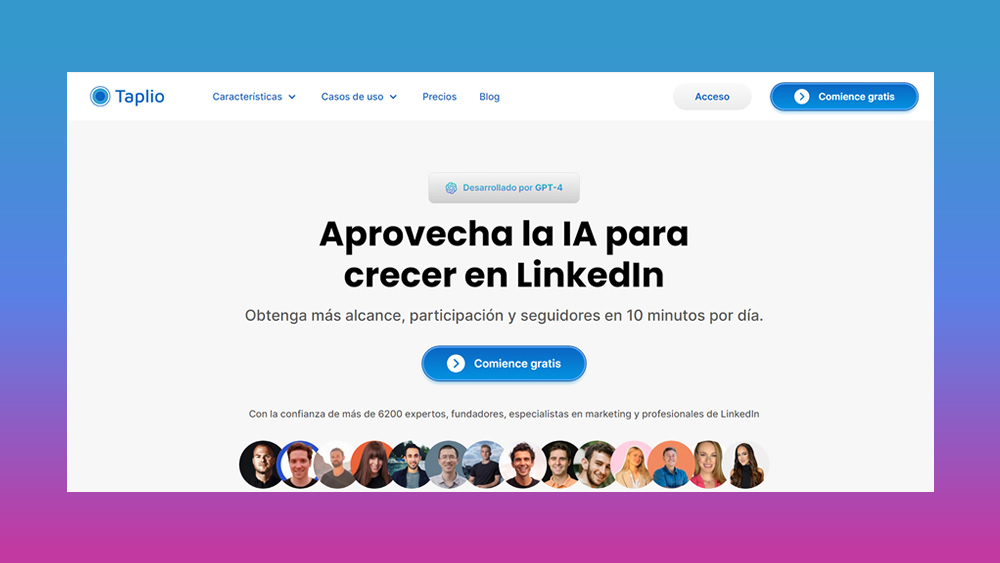 Taplio: Maximizando la Eficiencia en LinkedIn
